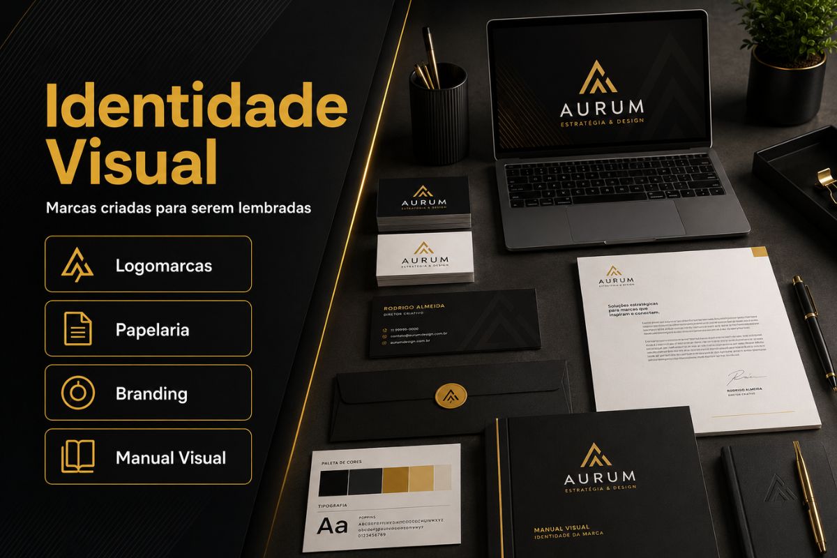 Identidade visual para marcas
